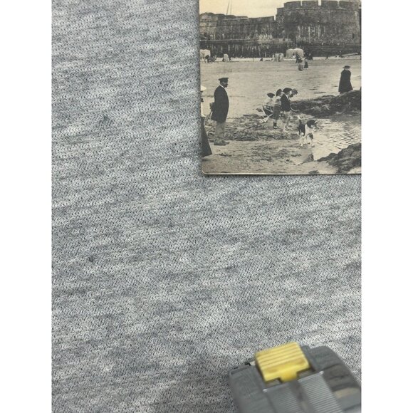 France Saint Malo The Castle and the Beach Emerald Coast Postcard - Picture 5 of 7